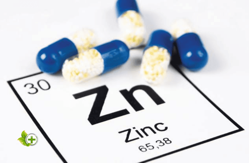 Zinc in a post about supplements for gut health