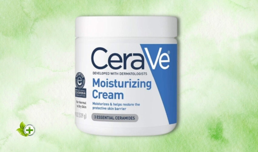 CeraVe Moisturizing Cream in a post about best skincare products for teens