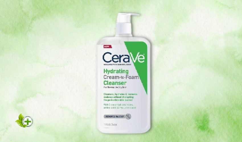 CeraVe Hydrating Cream to Foam Cleanser in a post about best skincare products for teens