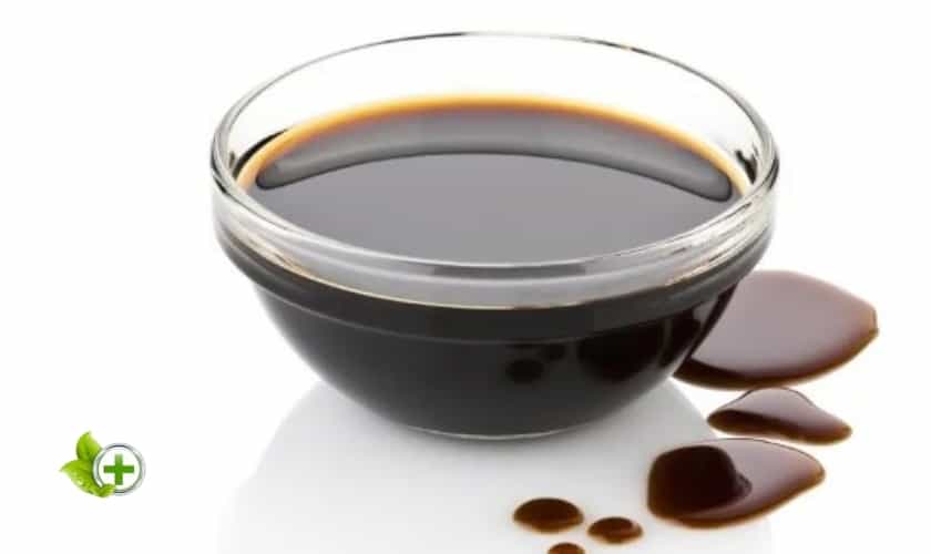 balsamic vinegar in a bowl in a post about how to store balsamic vinegar