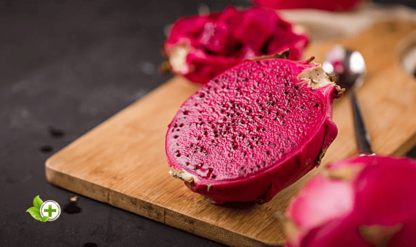 Dragon fruit in a post about red fruits 